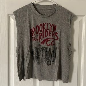 free people graphic muscle tee